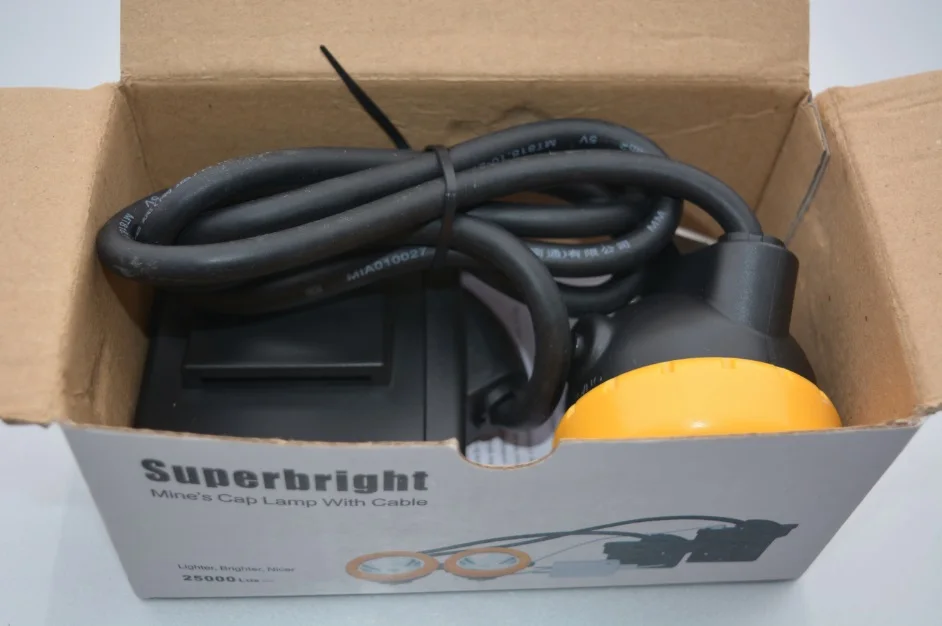 
IP68 KL8M LED mining safety lamp 