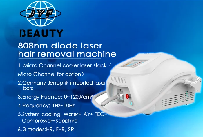 808nm diode laser hair machine