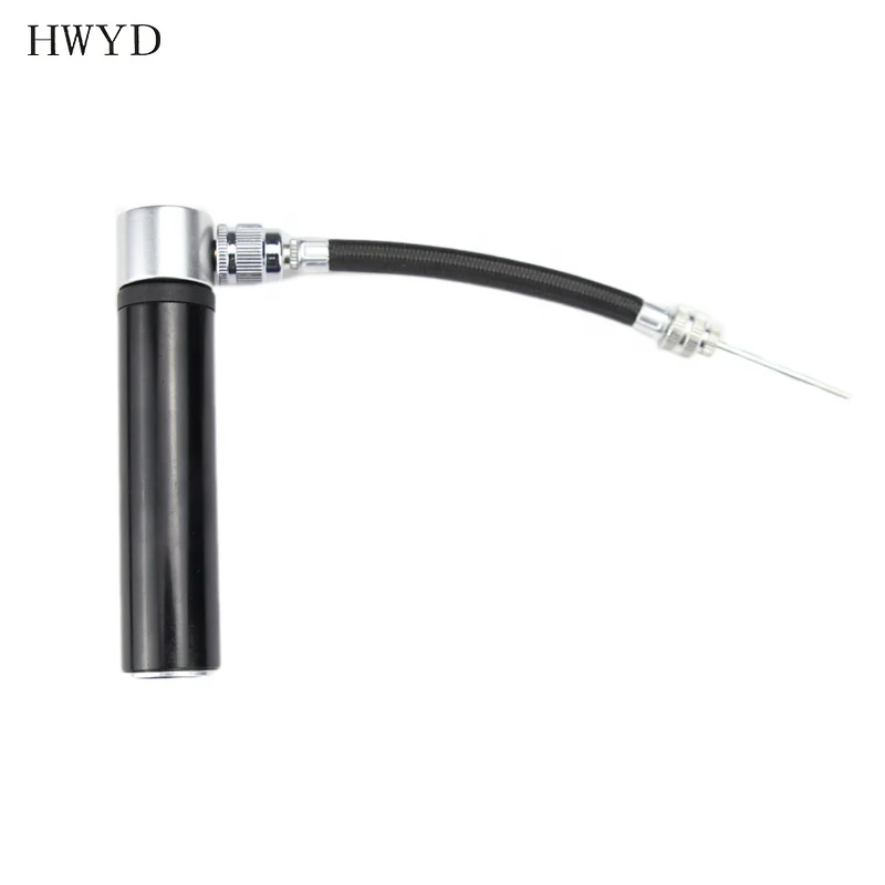 

2019 China best sale pump for mountain bike accessory of mini hand air bike tyre inflator, Black red gold silver blue