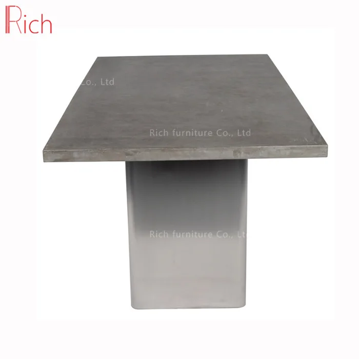 Outdoor Concrete Furniture Dining Table Square Cement Top Garden Product On Alibaba Outdoor Concrete Furniture Dining Table Square Cement Top Garden Product On Alibaba