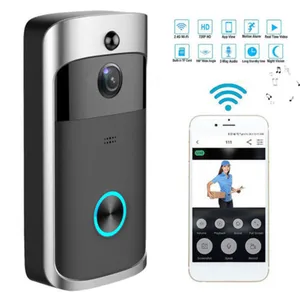 Waterproof Home Safe Security 720P 1080P Smart Ring Wireless Wifi Video Doorbell