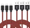 Online Shopping Mobile Phone Accessories 1M/3FT Android Nylon Braided Micro Usb Data Charging Cable
