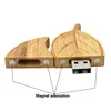 2018 Hot Fashion Wooden Leaf Usb Flash Drive Tree Leaves Usb 2.0 Memory Stick Magnetic Pen Drive 4gb8gb16gb32gb U Disk