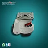 Adjustable SK6-B4071P Cabinet Caster Wheel with nylon roller