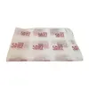custom wholesale wax paper sheet with logo for food packaging