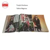 fashion design magazine paper soft book binding machine perfect