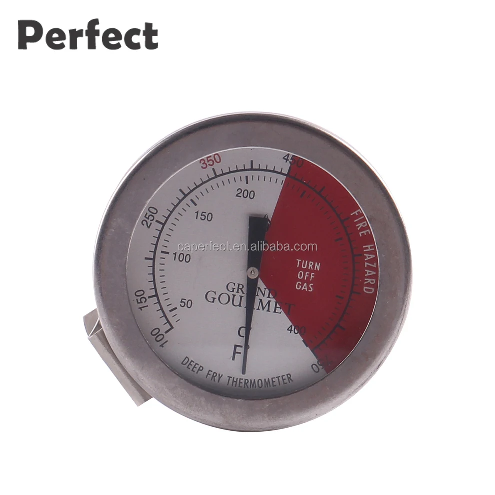 table stainless steel food metal thermometer