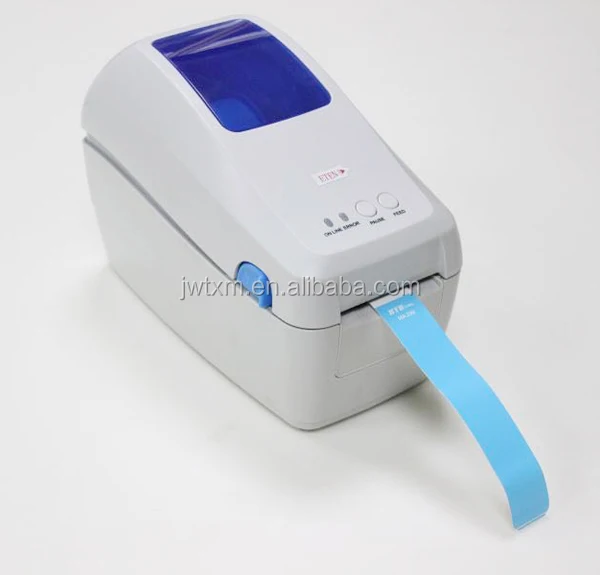 

Desktop wristbands barcode label printer Q680 Direct thermal Printer, White color