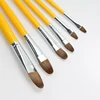 Professional bulk paint brush alimium ferrule artist paint brush set
