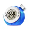Amazon Hot Sell Eco Friendly Digital Alarm Clock No Battery Water Power ABS Led Digital Clock ROHS Compliant