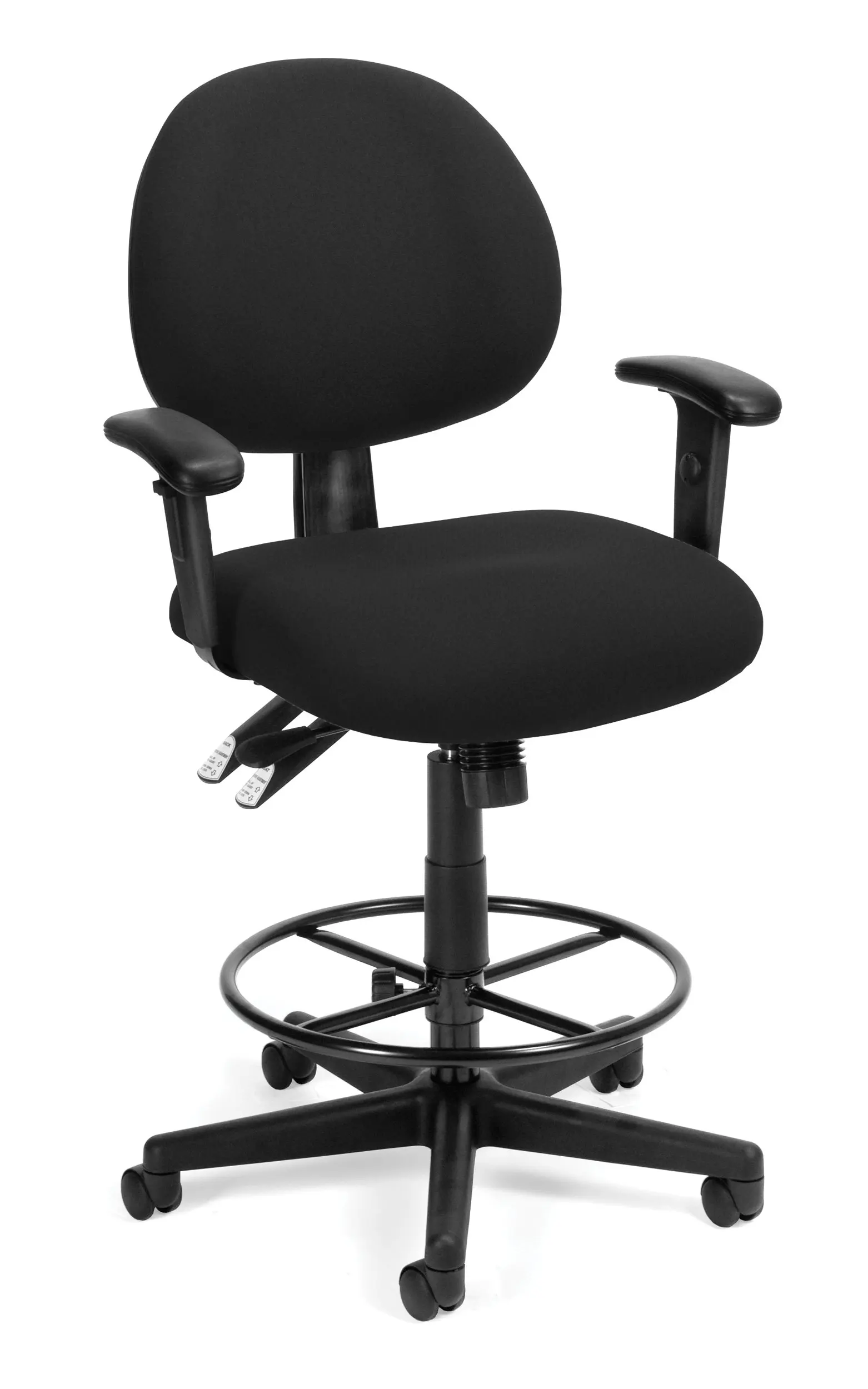 OFM 241-DK 24 Hour Ergonomic Computer Task Chair with Drafting Kit