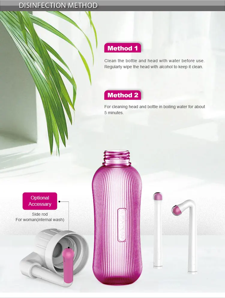 Waterpulse Female Douche Feminine Intimate Wash Vaginal Irrigation Baby