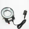 Brightness Adjustable illumination Lamp USB Microscope LED Ring Light