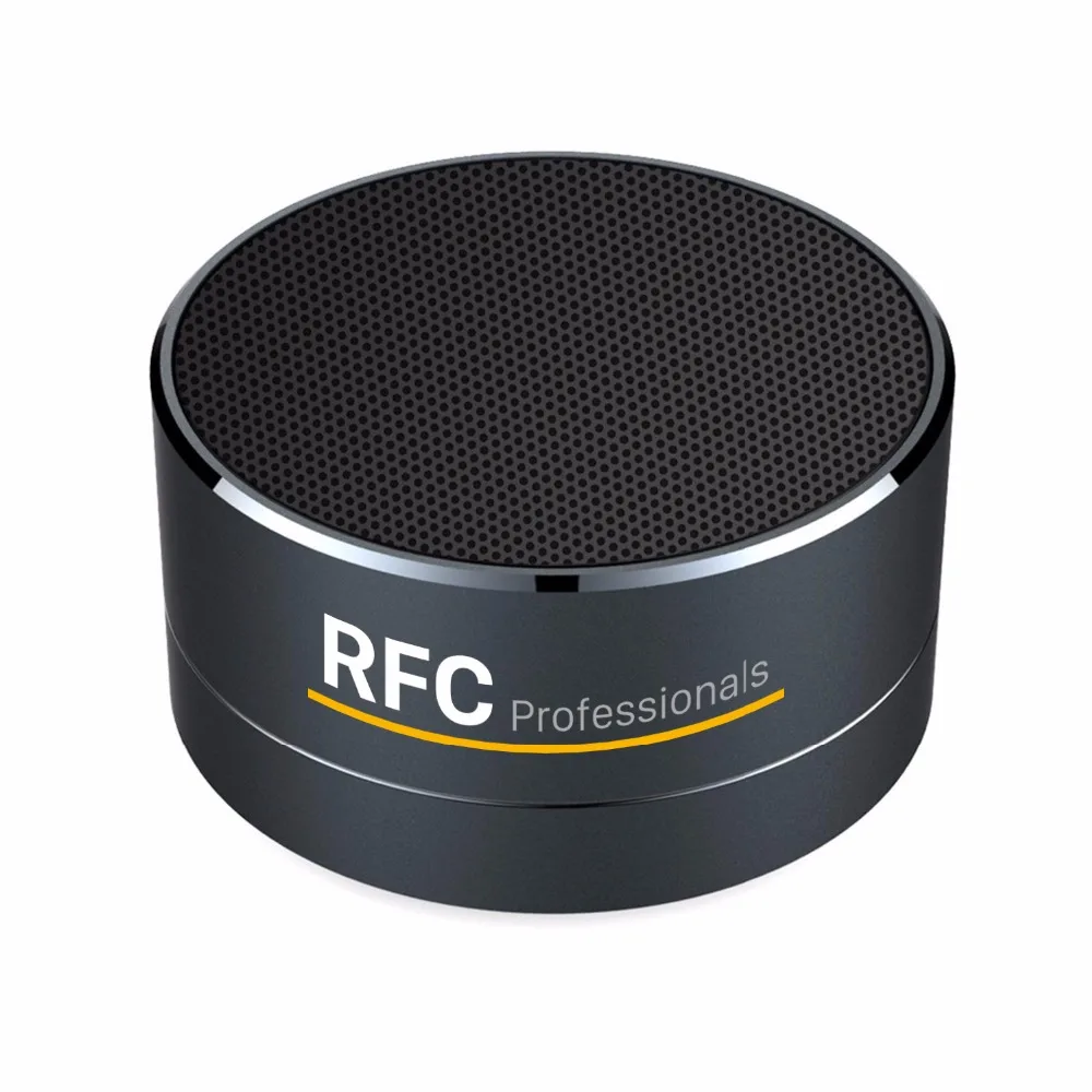 A10 round shape alexa radio bluetooth speaker stand roundness Aluminium alloy radio wireless BT speaker soundbox - ANKUX.COM