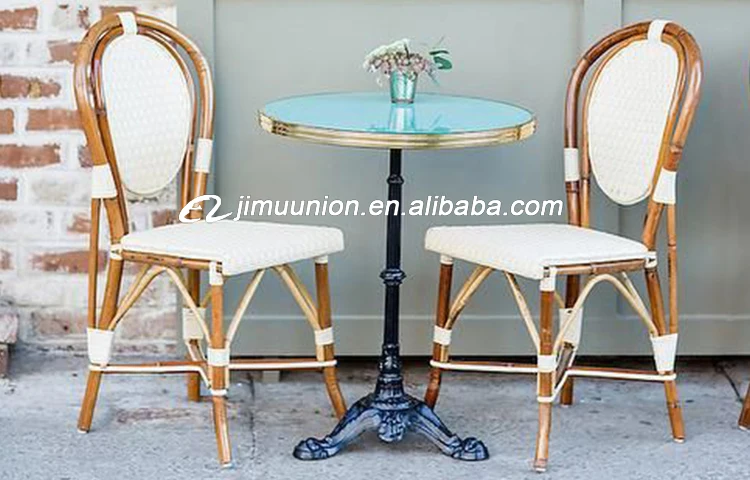  Outdoor Rattan bamboo cafe restaurant Furniture/garden wicker chair outdoor rattan chairs