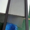 Sheet metal custom aluminium mesh grill with side tabs wire mesh window decorative net