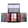 Block defect colour makeup combination dish _78 color push-pull type double deck eye shadow box blocks defect colour makeup