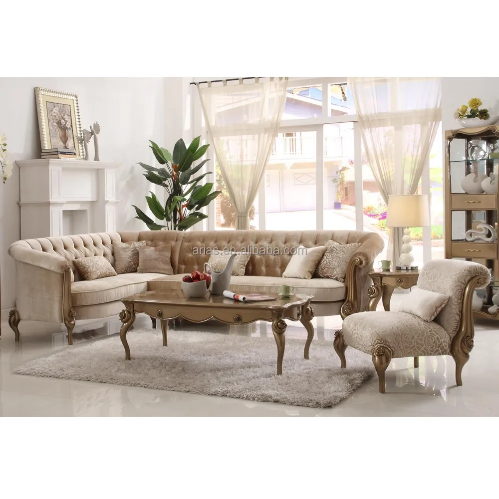 Nieuwe klassieke 5719# hoekbank nieuwste ontwerp woonkamer sofa ...