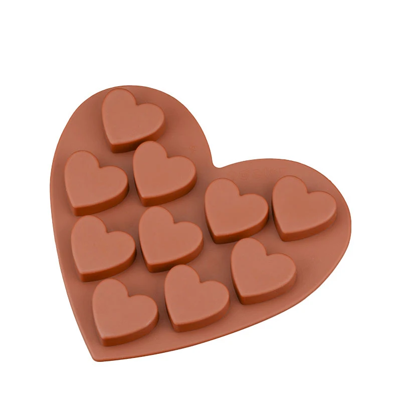 

Romantic Valentine's Day Sweet Mini Heart Design Silicone 3d Chocolate Mold