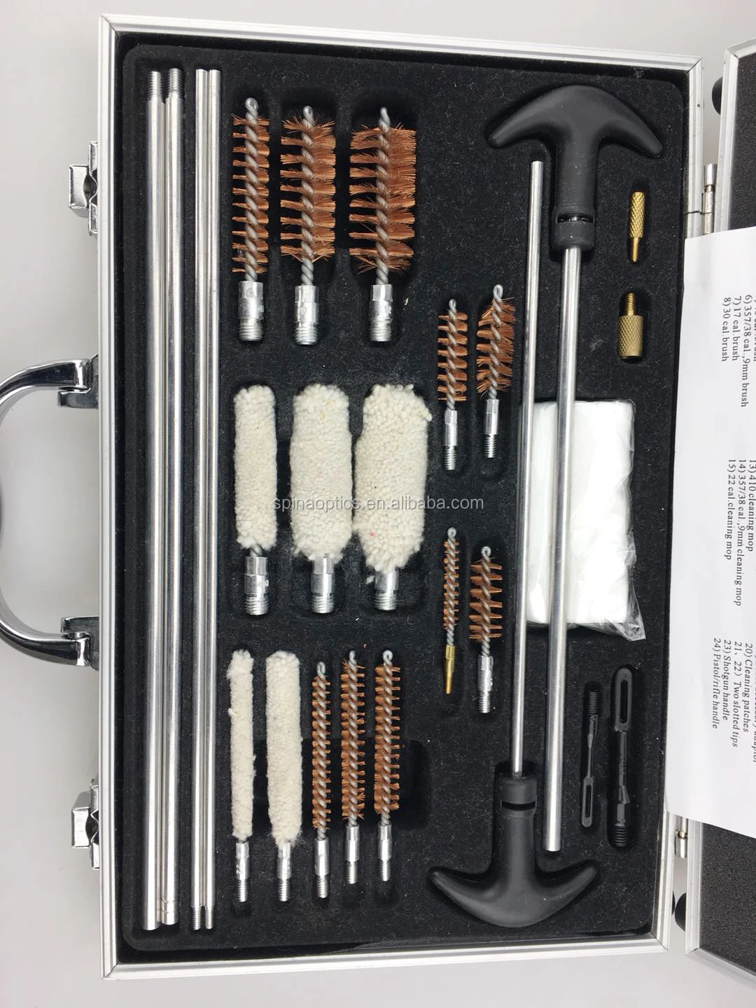 24 Pcs Universal Airsoft Accessory Ar15 M16 M4 Brush Set Gun Cleaning