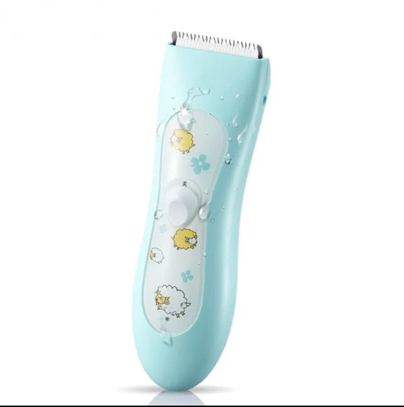Electronic mini lithium battery operated wireless baby hair clipper