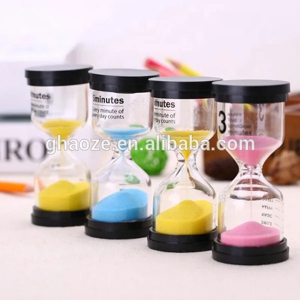 

3 5 10 15 20 30 60 Minutes Glass Sand Timer Hourglasses
