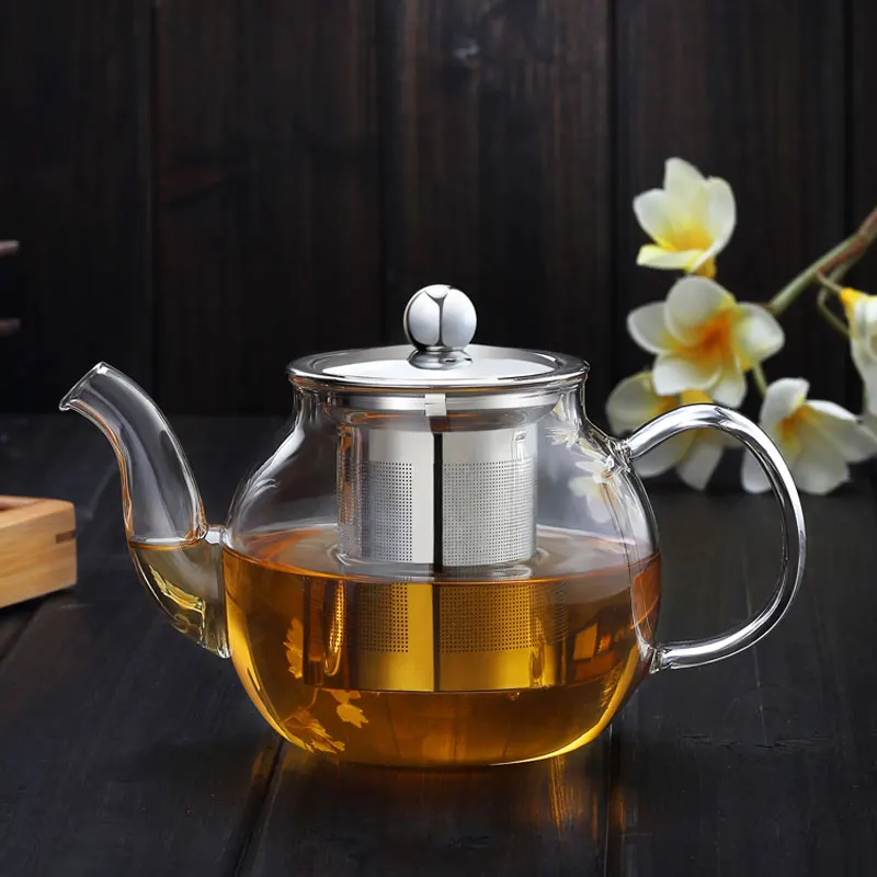 Flower Tea Cooking Pyrex Glass Tea Pot With Infuser Buy Glass Tea Pot