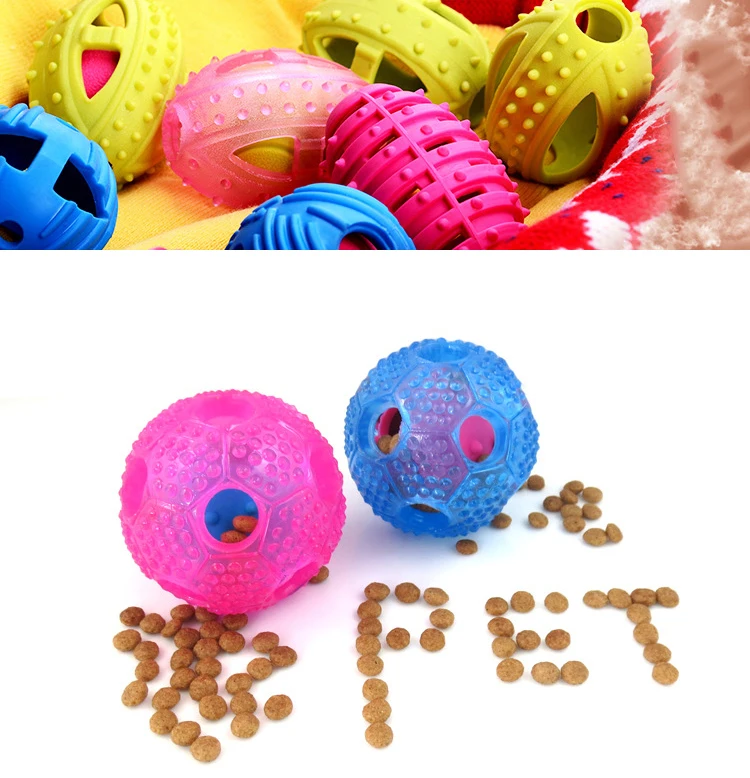 Durable Interactive Plastic Rubber For Treat Or Food Dispensing Pet Dog