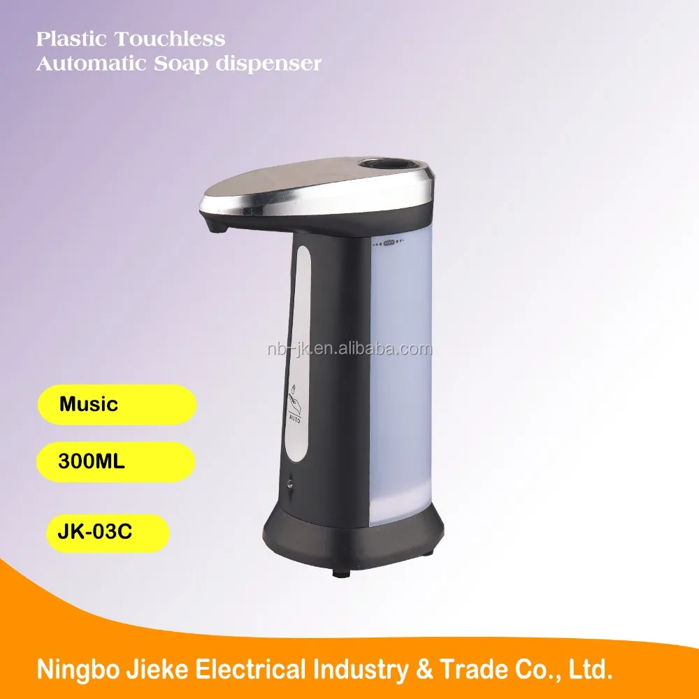 
2018 update HOT ABS Plastic 400ml touchless liquid automatic sensor soap dispenser for home hotel school office in ningbo 