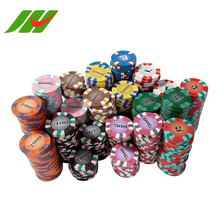 Professional Custom 10g Ceramic Poker Chips,14g Clay Poker Chips Custom