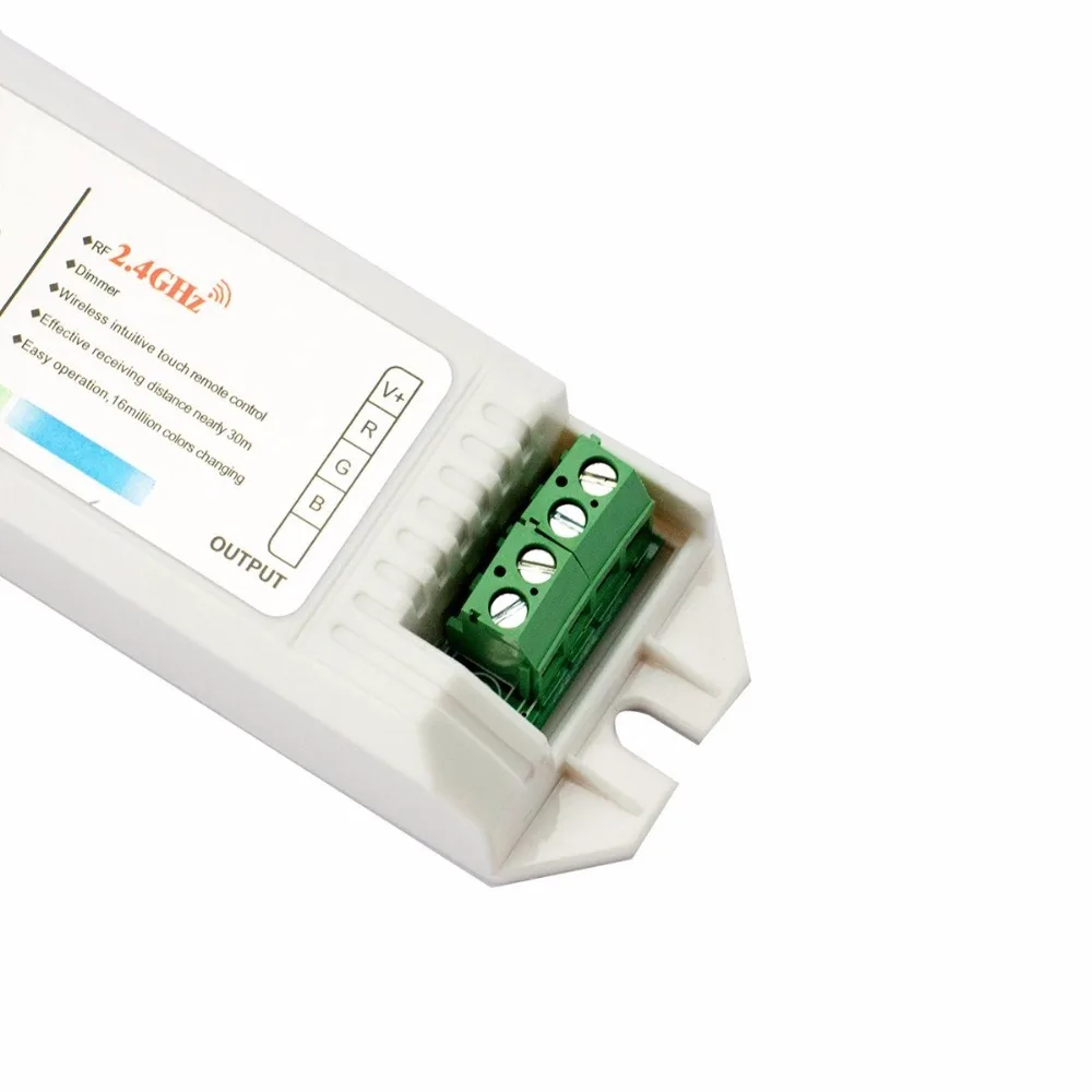 12V 4 zone 2.4G RF Remote Full Touch RGB Led controller For Strip 5050