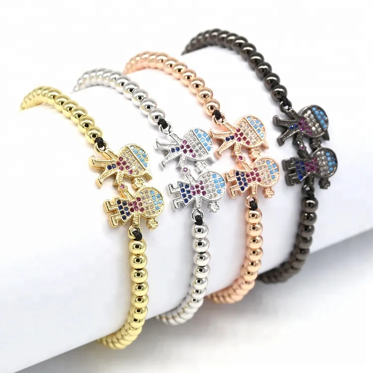

Trending products handmade charm bracelet, fashion jewelry bracelet women girl and boy couple friendship accessories