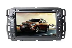 Indash Car Stereo Radio Head Unit GPS Navigation DVD Player for GMC Yukon 2007--2012 GMC Tahoe 2007-2012 GMC Acadia 2007-2012 Chevrolet Tahoe 2007--2012 Chevy Tahoe 2007--2012