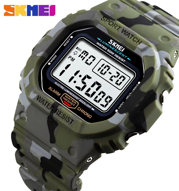 New 2019 SKMEI 1471 Wrist Watches Relojes Sports Watch Men Military Digital wristWatch