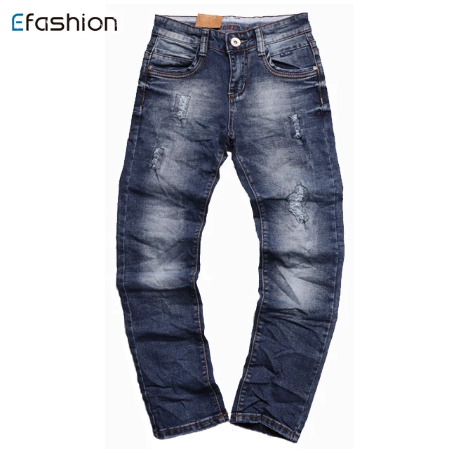 

New style boys pants jeans ripped fabrics jeans, Picture