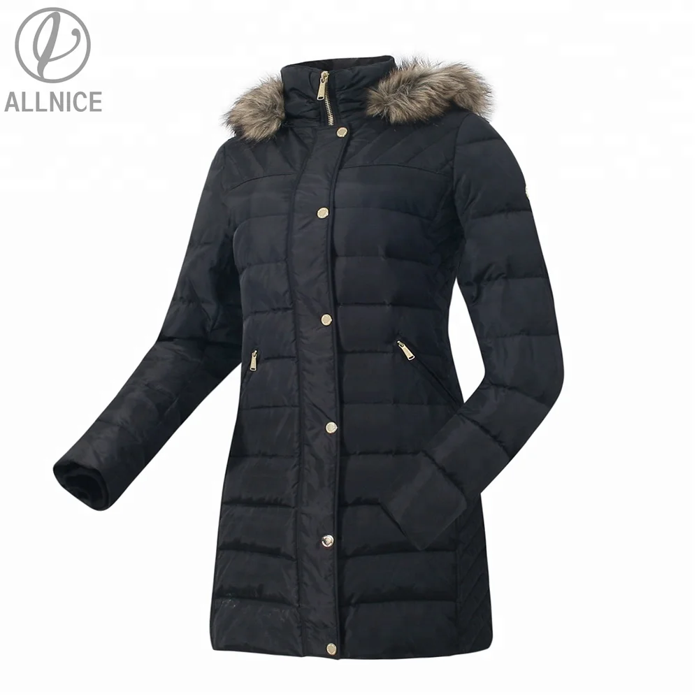 waterproof padded coat with hood