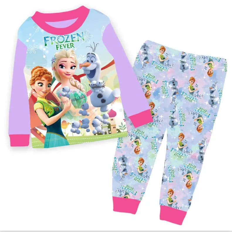 

kids pajamas children sleepwear baby pajamas sets girls cartoon pyjamas cotton nightwear