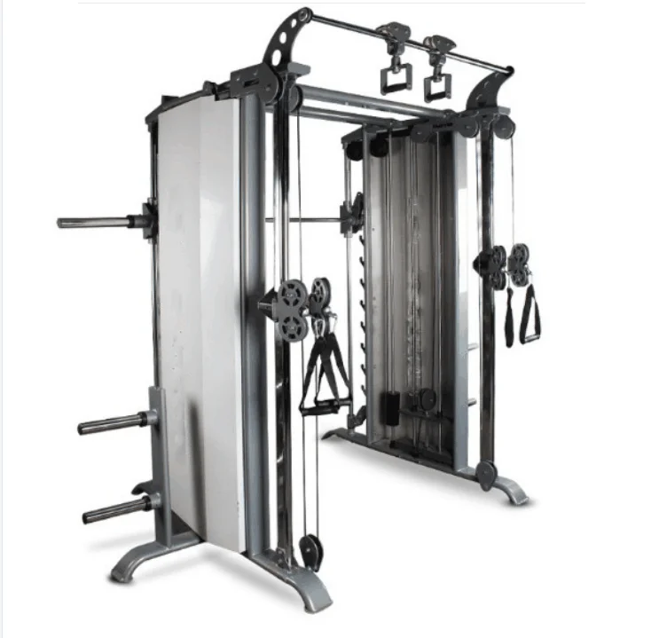 

2019 best selling LZX Fitness gym equipment dual machine smith machine and function trainer LZX-DZ002, Optional