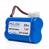 mylion manufacturer custom 7.4 volt 2600mah lithium battery pack