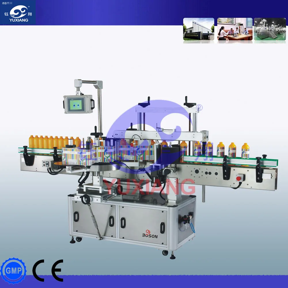 Round And Flat Plastic Bottle Labeling Machine,Automatic Labeling