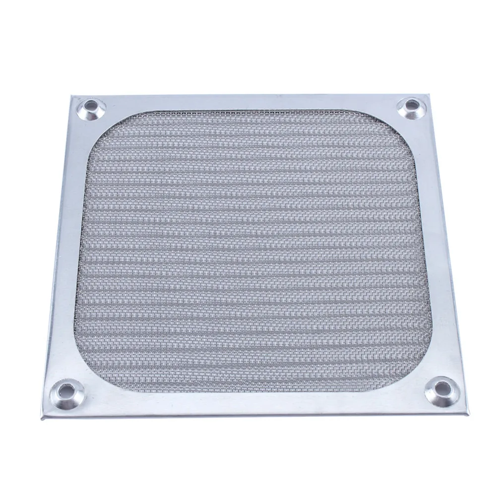 120mm PC Computer Fan Cooling Dustproof Dust Filter Case fr Aluminum Grill Guard