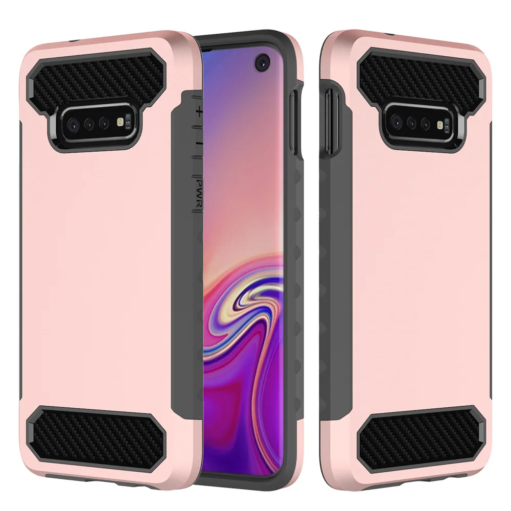 

Hybrid Hard Rubber Shockproof Slim Fit Cover case for Samsung Galaxy S10 lite plus