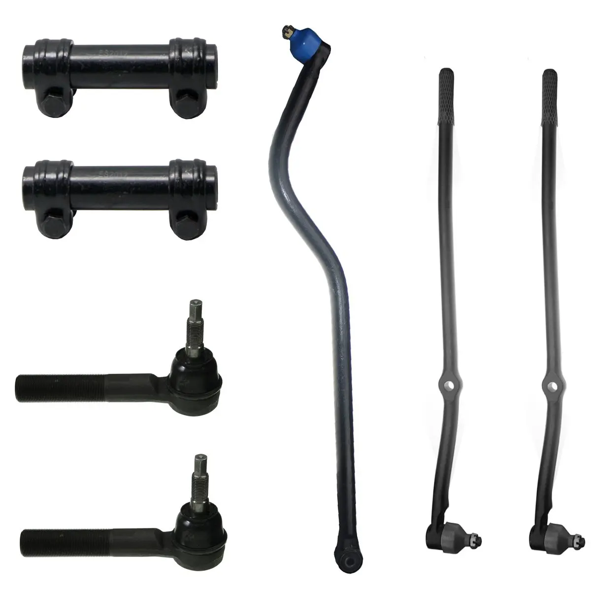 Buy 7pc Front Tie Rod Drag Link Inner Outer & Adjustment Sleeves