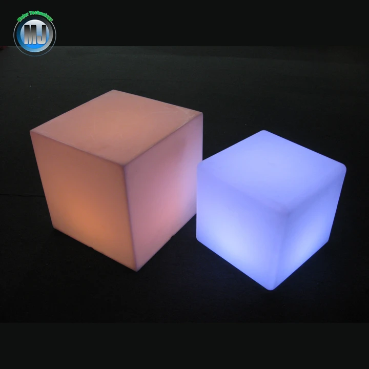 led foam cube seat