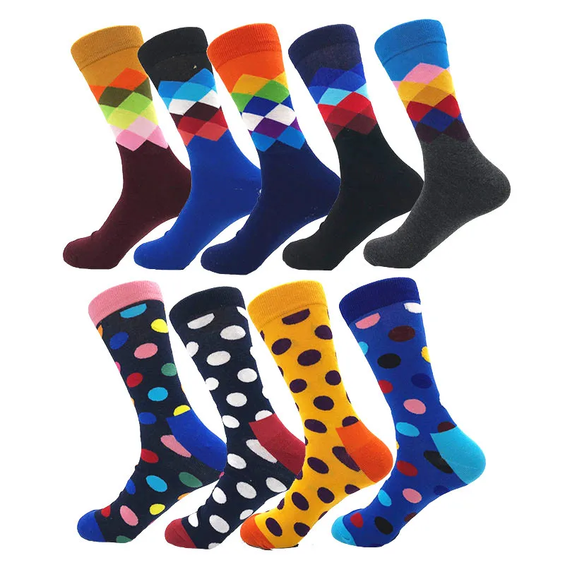 

Funny Socks For Men 100% Cotton Thin Custom Mens Socks, Custom color
