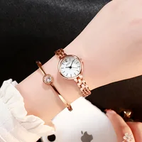 

Wholesale Stainless Steel Quartz Wrist Watch Ladies Women Bracelet Watch