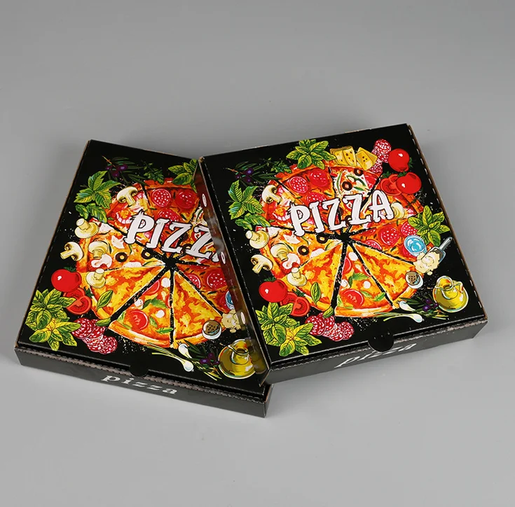 Wholesale Black Pizza Boxes With Custom Logo Buy Custom Pizza Boxes