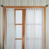 High quality fancy window drapes white elegant ripple fabric curtain for living room