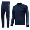 Running Jacket Men Football Tracksuit Soccer sweater Training Suit zipper Club Home Away Jacket Set for Match