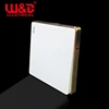 Manufacturer White PC Material 10A 250V 1 Gang 1 Way Wall Electric Switch